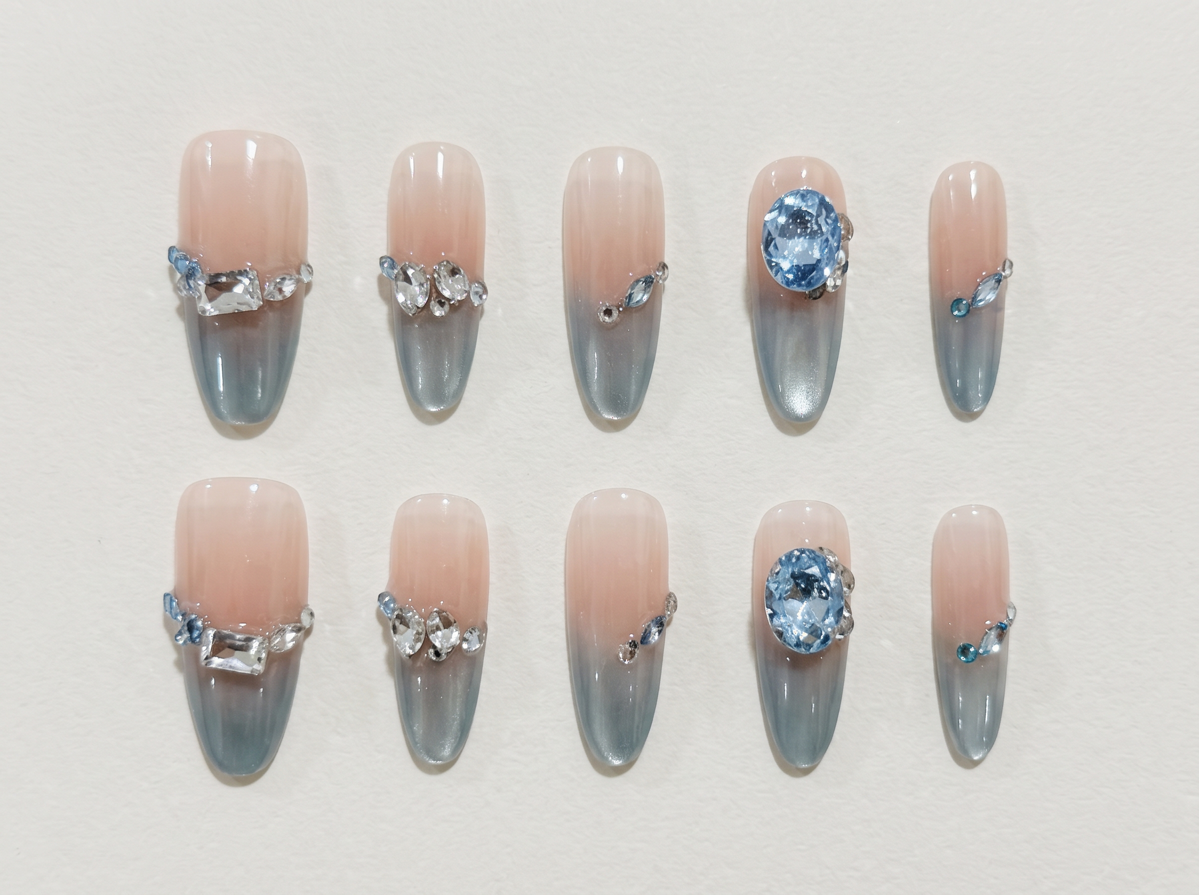 Aqua Gem Ombre - Tenth Touch
