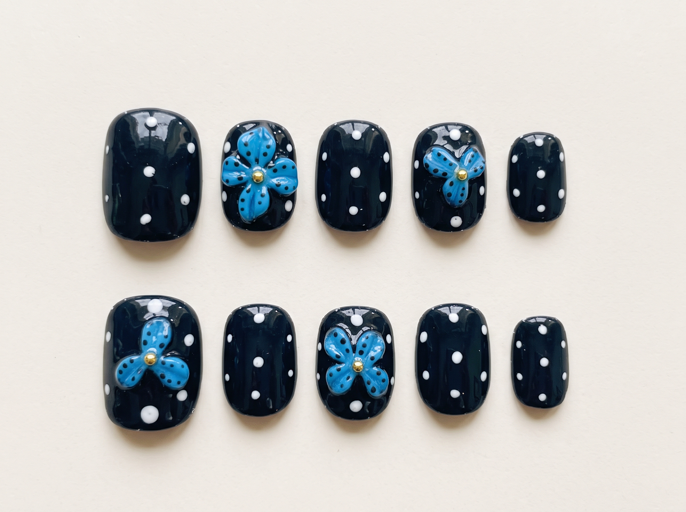 Azure Dot Blossom - Tenth Touch